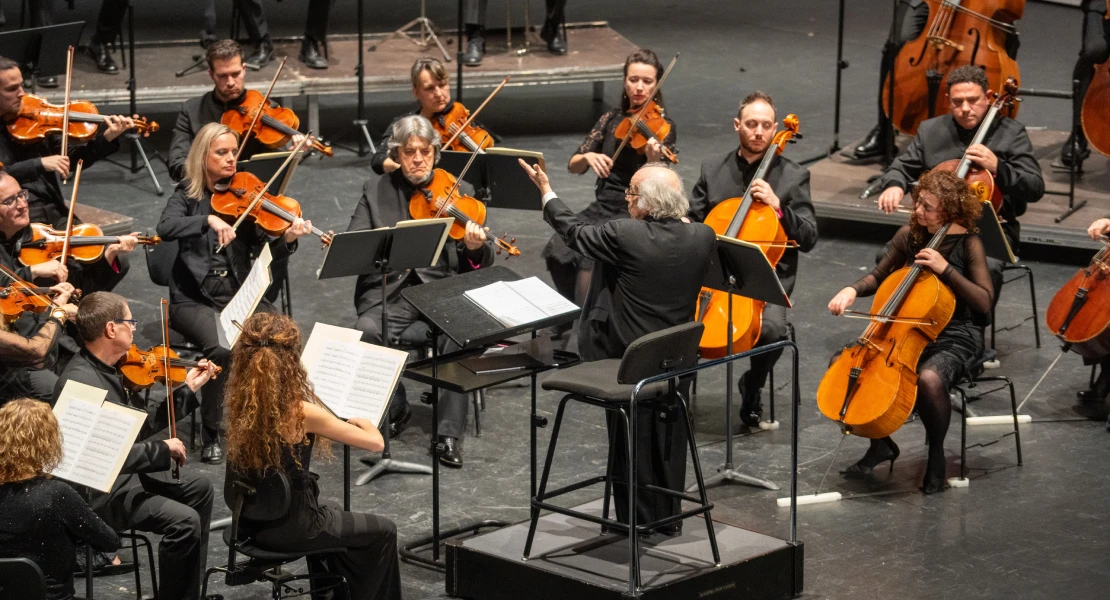 José Luis Temes presenta en Badajoz dos nuevos discos con la Orquesta de Extremadura