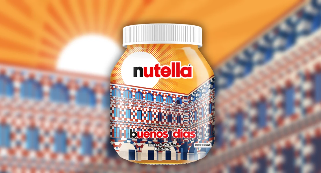 Nutella elige la Plaza Alta de Badajoz para su nueva edición limitada
