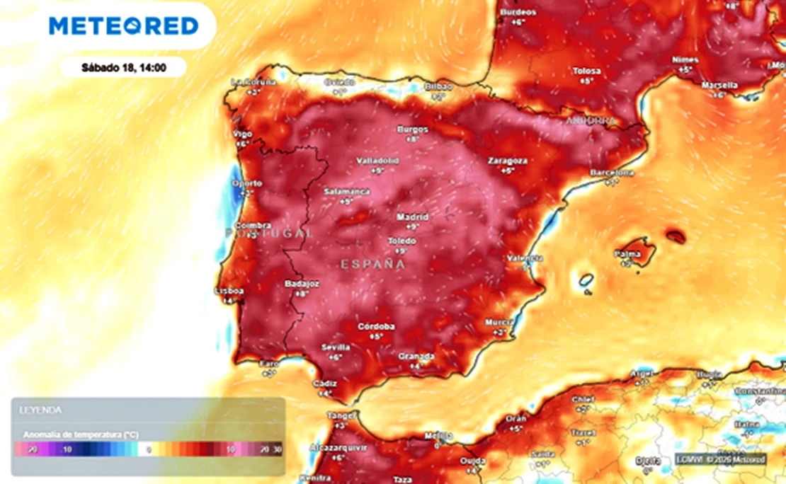 Avisan de un cambio radical de tiempo