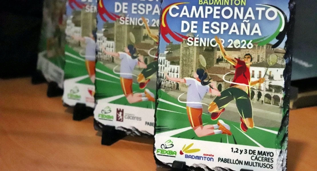 Extremadura acogerá por primera vez el Campeonato de España Senior de Bádminton