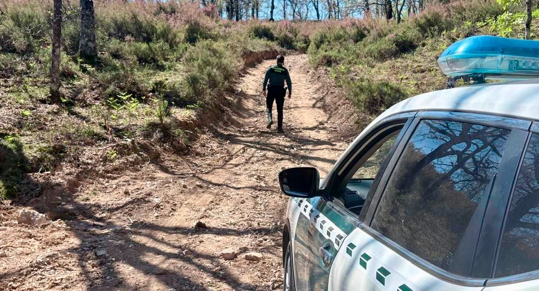 Vídeo del dispositivo de búsqueda del hombre en paradero desconocido en Jarandilla de la Vera