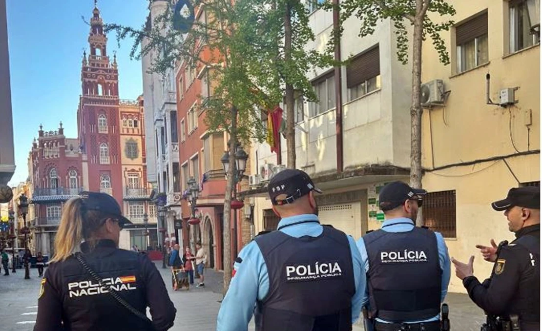 Policías de distintos países han trabajado esta Semana Santa en Extremadura