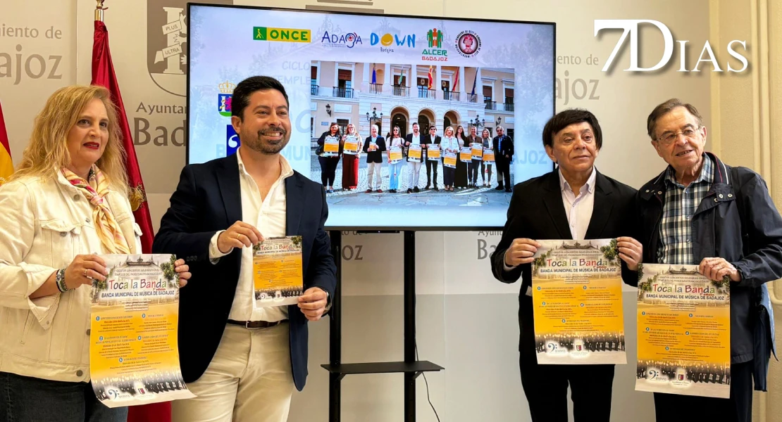 Música y solidaridad se unen en Badajoz con la 7ª edición de ‘Toca la Banda’