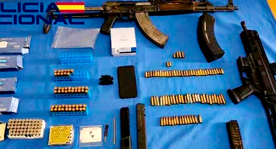 Incautan armas de guerra en las calles de Badajoz