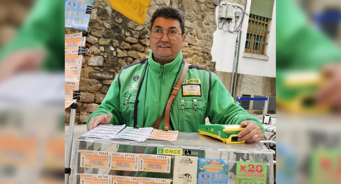 Antonio reparte 70.000 € en Plasencia con el Cupón Diario: "Ahora a por el Cuponazo"