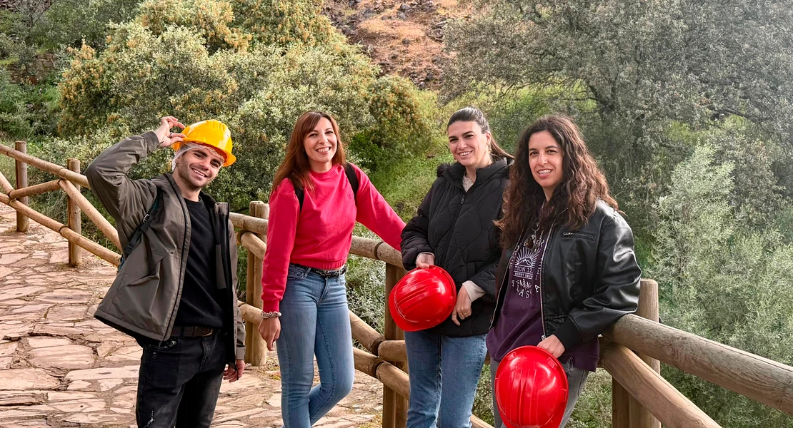 Varios influencers visitan el sur de Badajoz para promocionar su oferta turística
