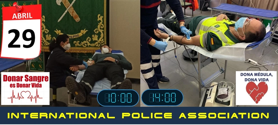 Llamamiento urgente para la donación de sangre en el acuartelamiento de la Guardia Civil de Badajoz