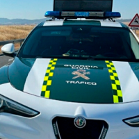 Dos personas graves tras volcar el coche en la N-430 (BA)