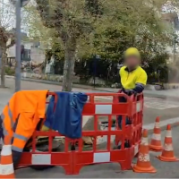 Se hacían pasar por operarios de mantenimiento para robar cobre a plena luz del día