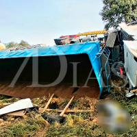 Un hombre en estado grave tras accidentarse con un camión en Jerez de los Caballeros