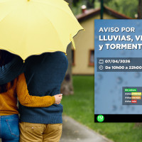 Extremadura activará la alerta por lluvias, tormentas y viento