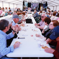 Del cerdo, hasta los andares: Barcarrota celebra su gran fiesta ibérica