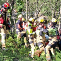 Operativo de emergencia el Jueves Santo para rescatar a una persona en Extremadura