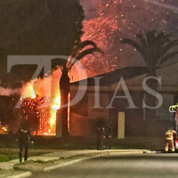Arde una vivienda en la urbanización pacense de Las Vaguadas