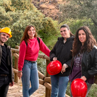 Varios influencers visitan el sur de Badajoz para promocionar su oferta turística