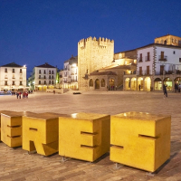 Movilización contra la turistificación en el centro de Cáceres: "Es un barrio, no un parque temático"