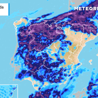 Dos danas amenazan con fuertes tormentas esta semana en la Península