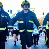 Running y homenaje a los bomberos en Badajoz en una cita deportiva única
