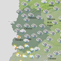 Tormentas y lluvia de barro: se acabó el buen tiempo en Extremadura