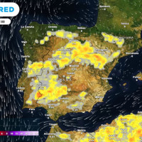 Advierten de tormentas fuertes en la península por la llegada de una DANA