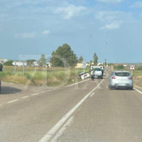 Accidente de tráfico en la EX-209 a la altura de Gévora