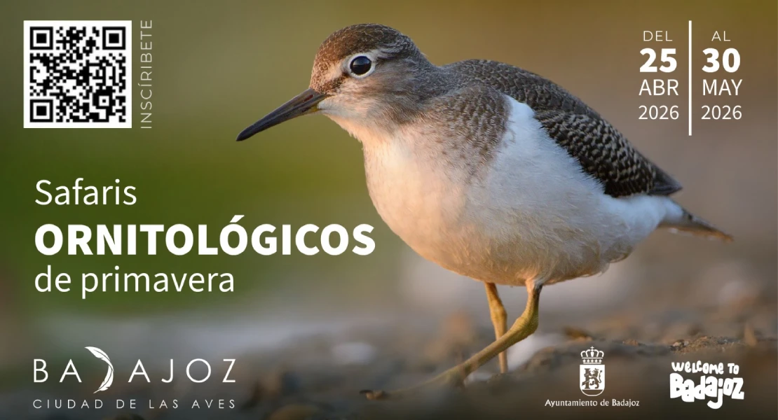 Safaris ornitológicos por Badajoz en primavera