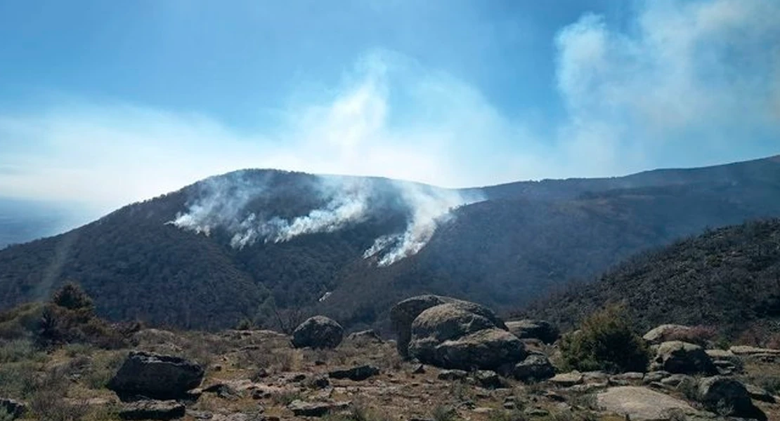 Controlados los incendios de Losar de la Vera y Piornal tras varios días de trabajo