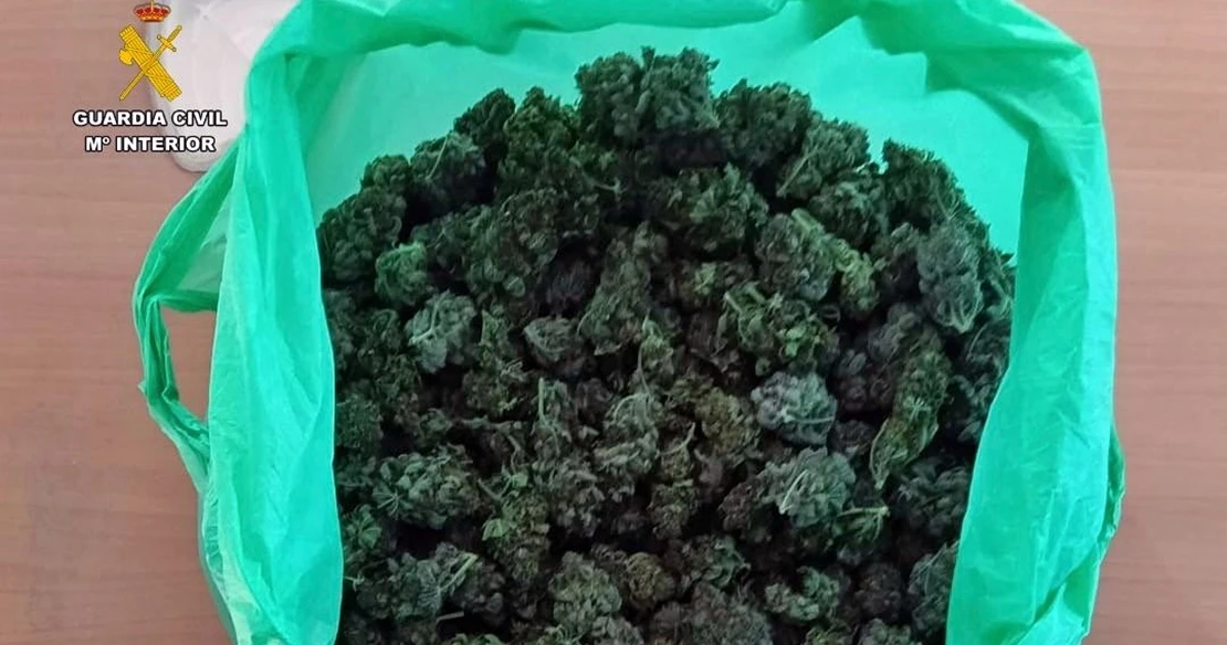 Detenido mientras circulaba cargado de droga por la N-630