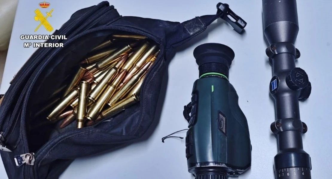 Tres furtivos detenidos tras intentar huir de la Guardia Civil en la provincia de Badajoz