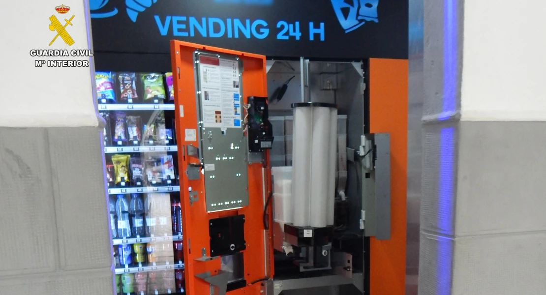 Cae una banda especializada en asaltar máquinas de vending y lavanderías en Cáceres
