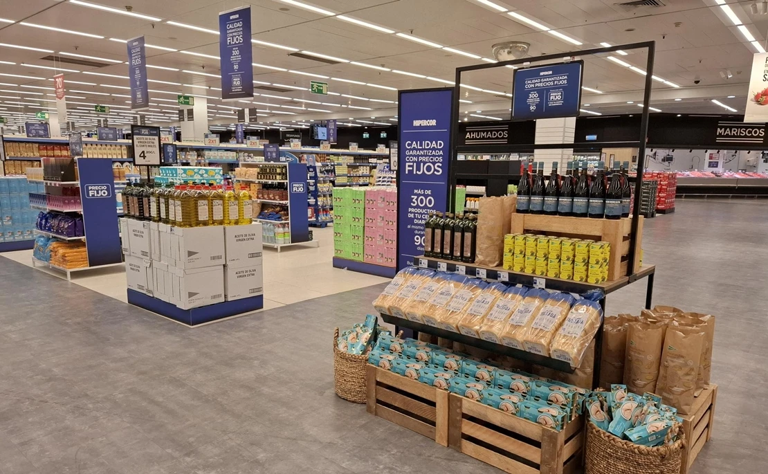 Este supermercado garantiza el precio fijo de más de 300 productos de la cesta básica