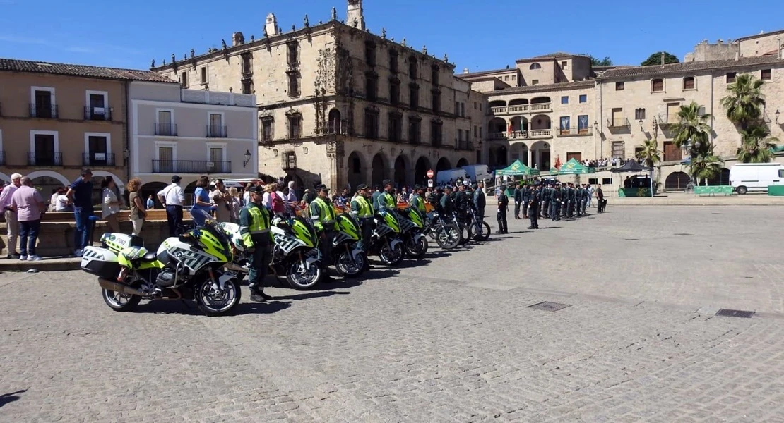 Trujillo conmemora el 182 aniversario de la fundación de la Guardia Civil