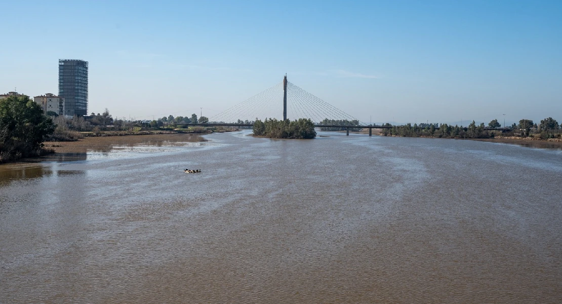 ¿Por qué ha estado tan bajo en nivel del agua del Guadiana a su paso por Badajoz?