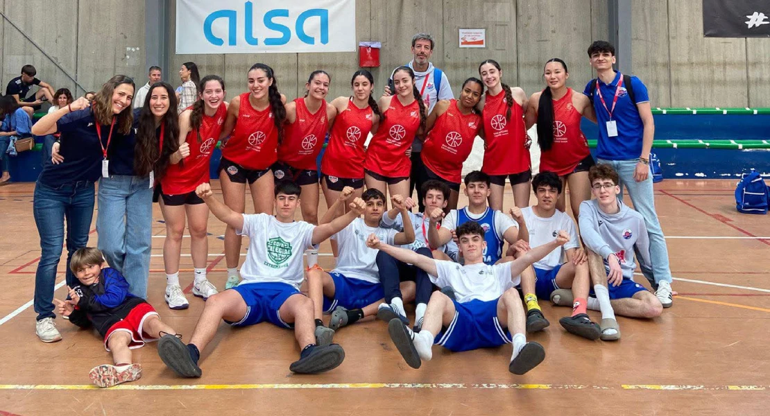 El baloncesto extremeño se cuela entre los cinco mejores equipos de España en la Copa Colegial