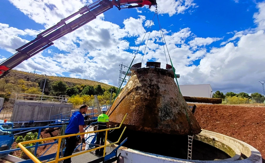 Promedio moderniza la potabilizadora de Los Molinos con una inversión de 230.000 €