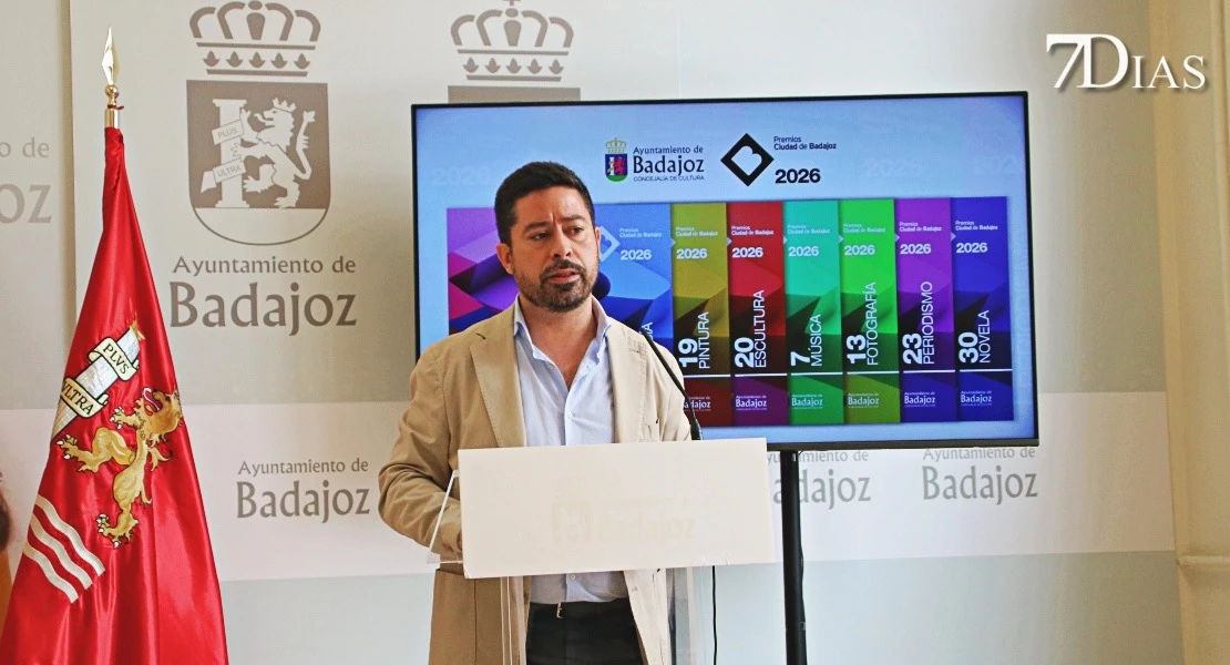Una nueva edición de los Premios Ciudad de Badajoz con hasta siete disciplinas culturales