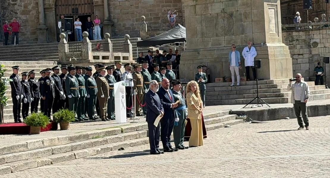 Trujillo conmemora el 182 aniversario de la fundación de la Guardia Civil