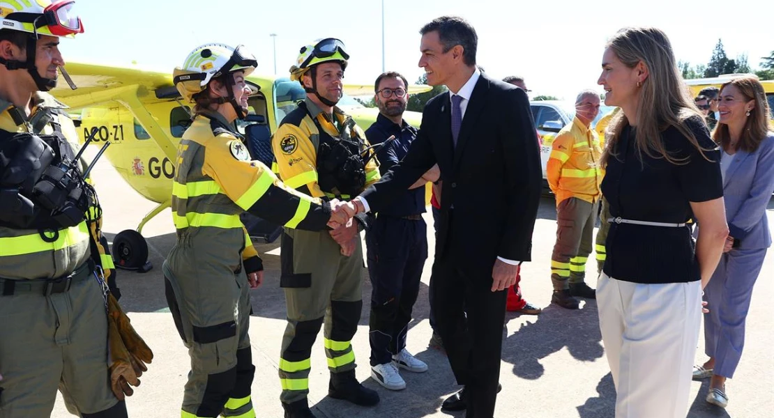 Pedro Sánchez anuncia "el mayor despliegue del Estado" contra incendios forestales en 2026