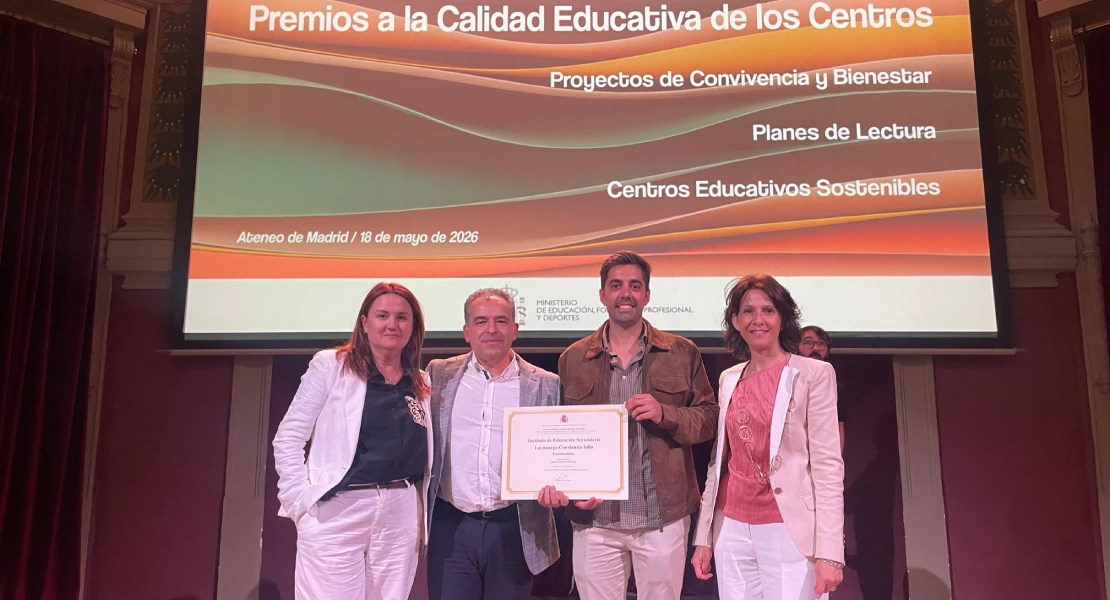 Un instituto extremeño entre los principales centros educativos sostenibles de España