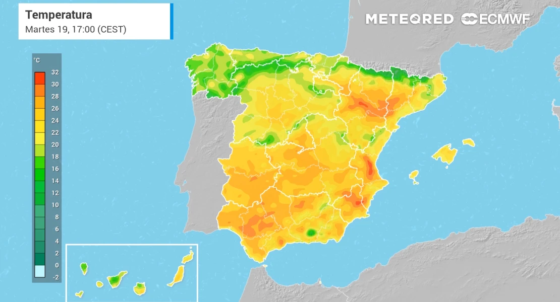Calor veraniego y un fin de semana incierto: así serán los próximos días en España