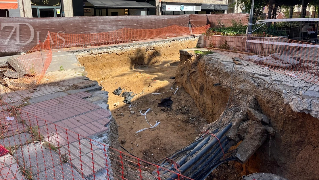 Podría encontrar más restos humanos en la Avenida de Huelva en Badajoz