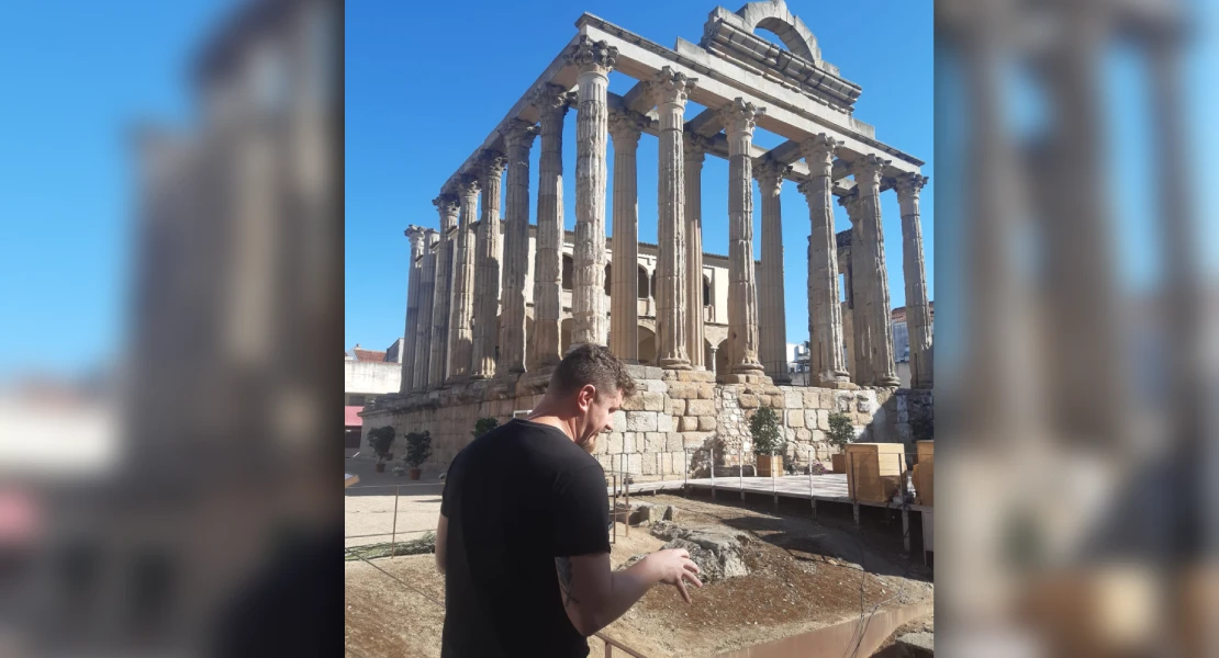Un influyente divulgador italiano de historia descubre el lagado romano de Extremadura