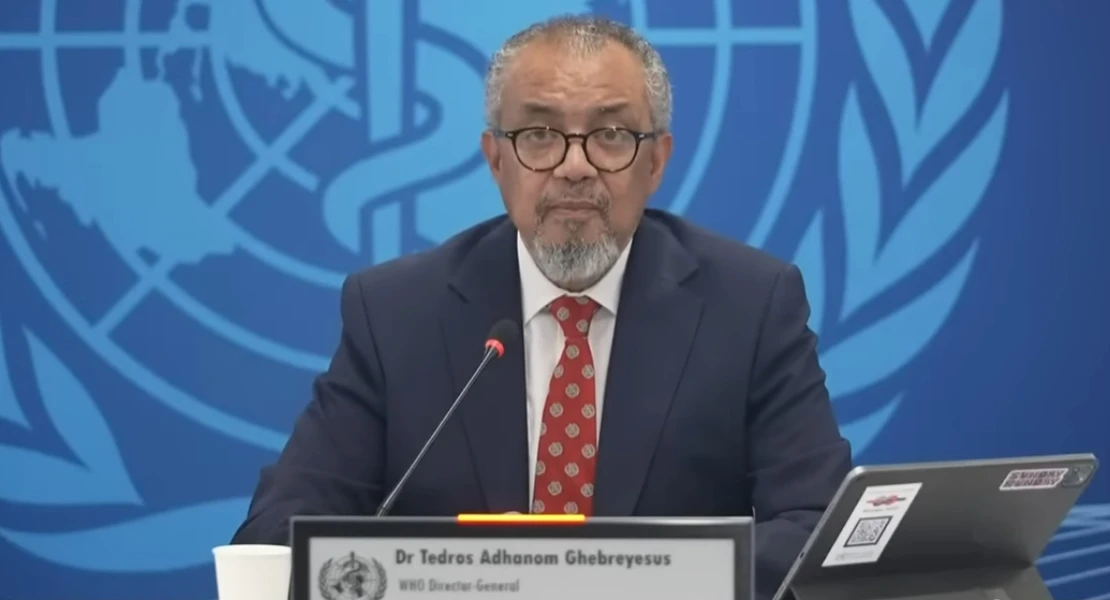 El director de la OMS lanza un mensaje a los españoles