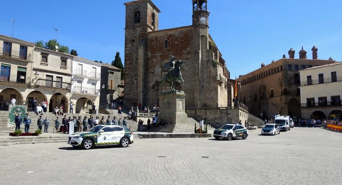 Trujillo conmemora el 182 aniversario de la fundación de la Guardia Civil