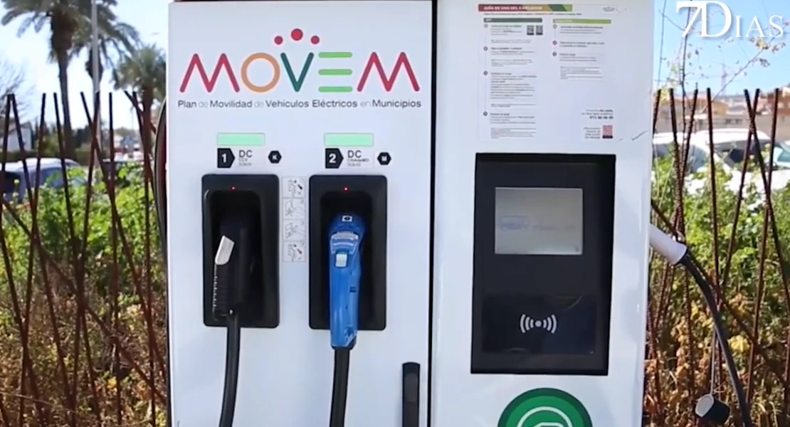 Nuevo Plan MOVEM: 8 M € para vehículos eléctricos y puntos de recarga por toda la provincia de Badajoz