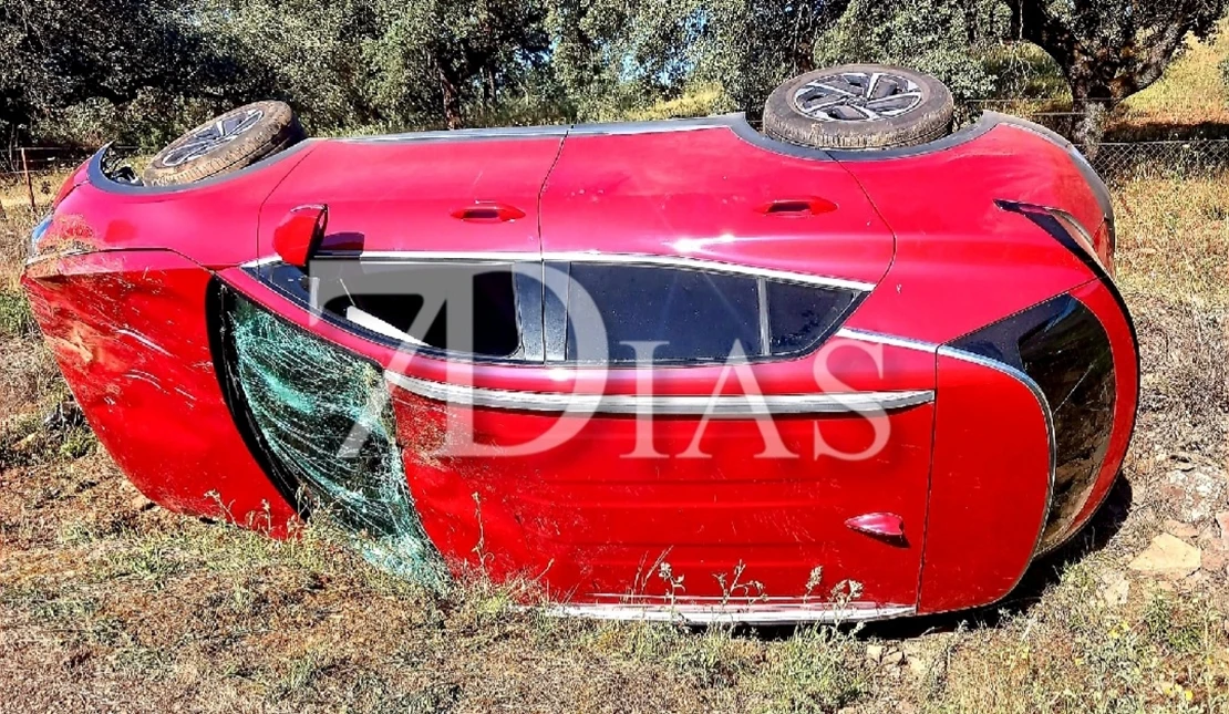 Accidente en la EX-110
