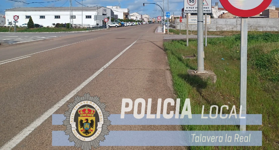 Pillan a un conductor circulando a 129 km/h  en la vía principal de Talavera la Real