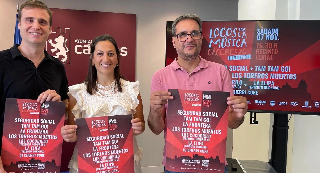 Los 80 y los 90 vuelven a sonar en Cáceres con un festival musical de más de 10 horas