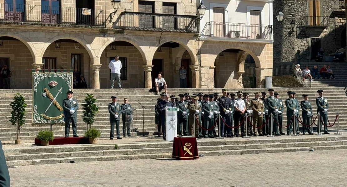 Trujillo conmemora el 182 aniversario de la fundación de la Guardia Civil