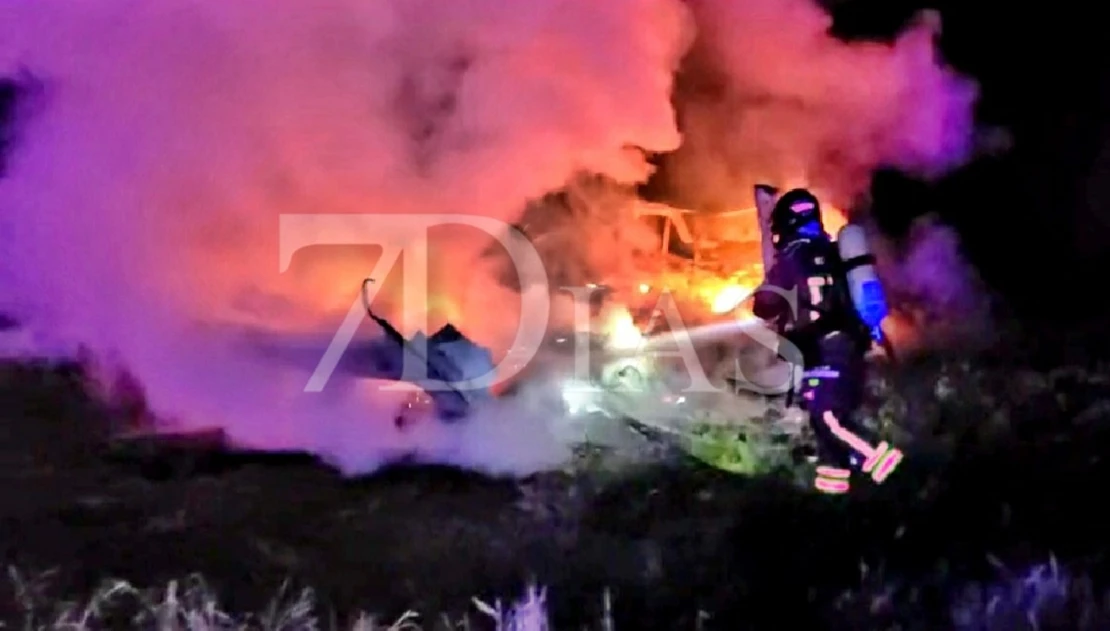 Nuevo incendio de vehículo esta madrugada en Badajoz